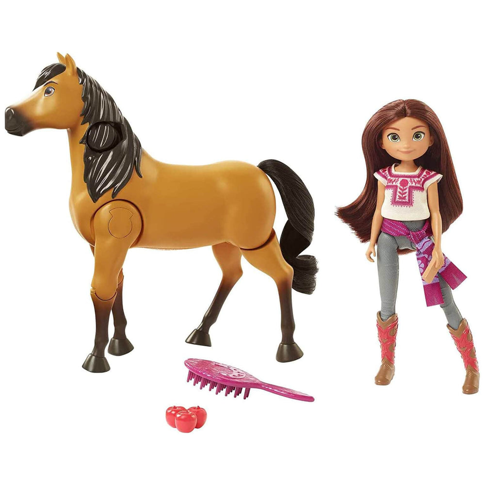 Spirit Untamed Ride Together Playset Lucky Doll Walking Horse