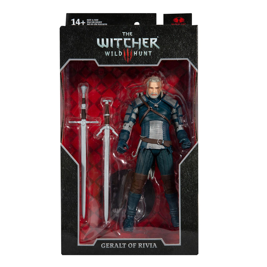 The Witcher Gaming 7" Collectible Figure & Accessory Age 14+ Geralt of Rivia