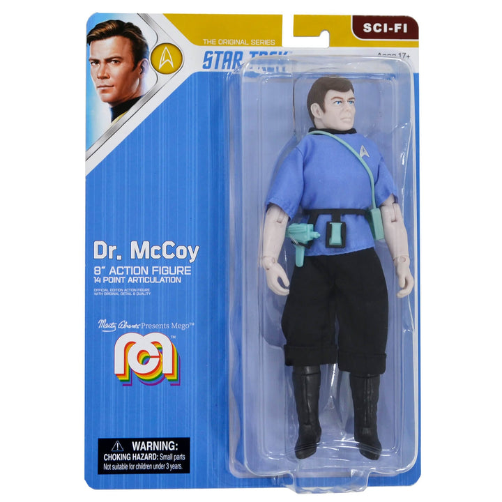 Mego Star Trek 8" Action Figure Fabric Clothing Fully Poseable Dr. McCoy