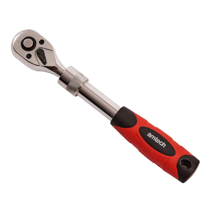 Amtech Telescopic Heavy Duty Ratchet Handle 1/4" 3/8" 3/8"