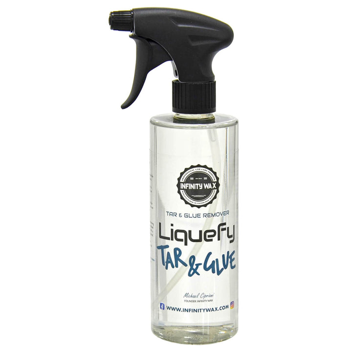 Liquefy Tar & Glue Remover Safe Easy Car Care 500ml