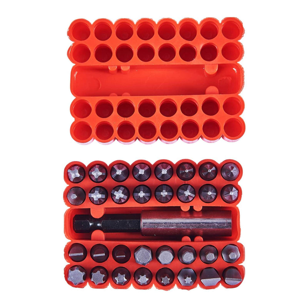 Amtech 33 Piece Power Bit Set Chrome