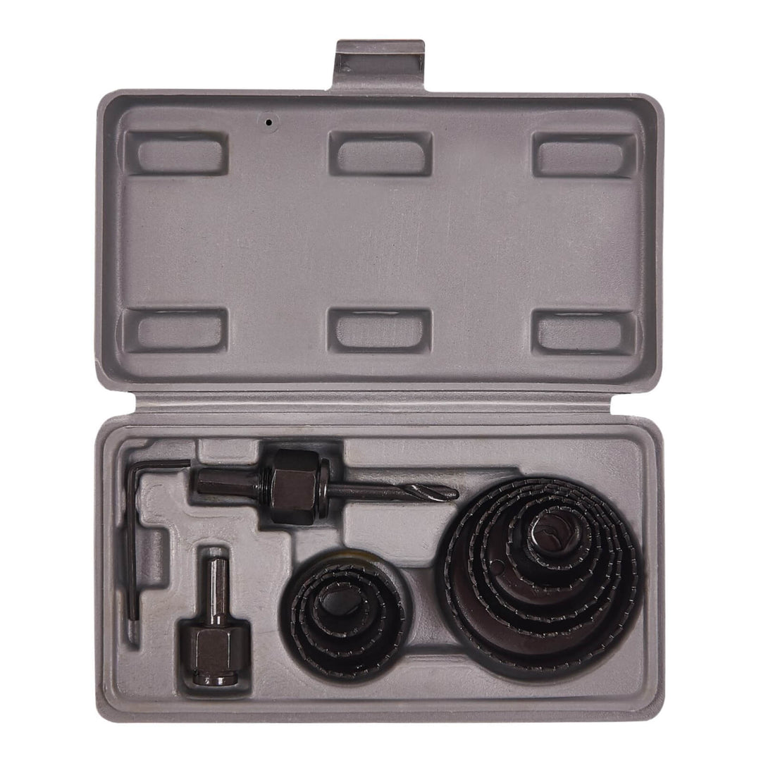 Amtech 11 Piece Hole Saw Kit With Storage Case