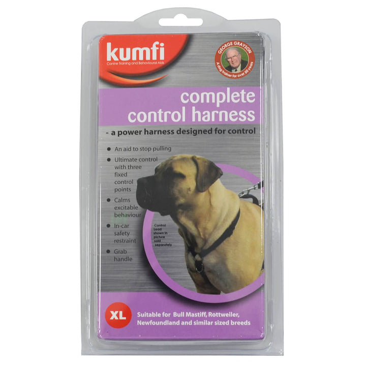 Kumfi Complete Control Harness For Dogs Safety Restraint XL