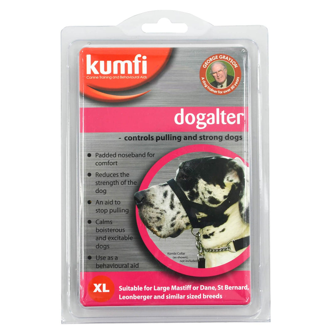 Kumfi Dogalter Canine Head Collar Training Halter Anti Pulling XL