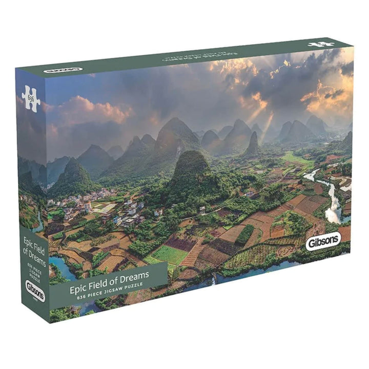 Epic Field Of Dreams Jigsaw Puzzle China Landscape 636 Pieces