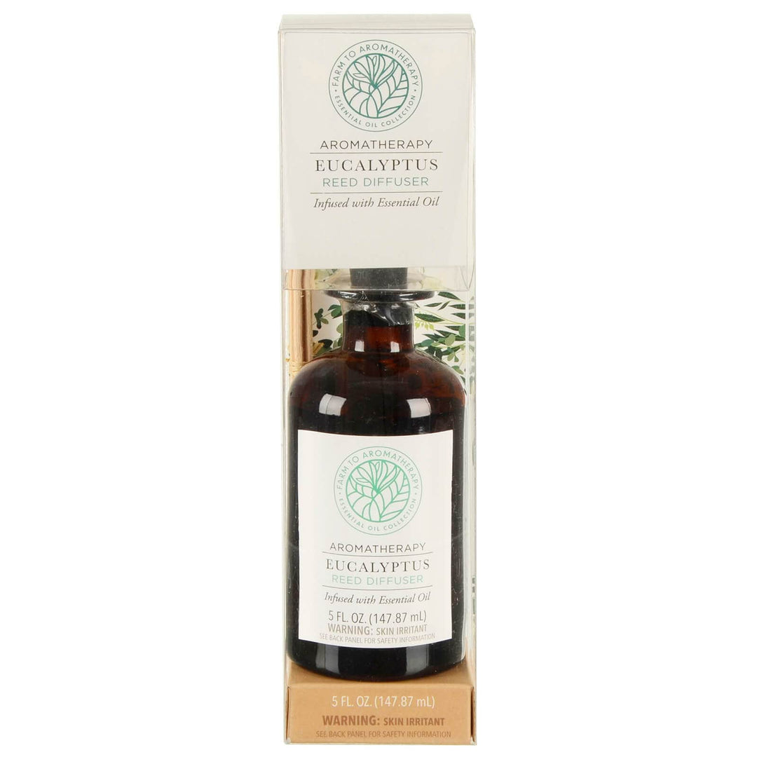 Reed Diffuser Aromatherapy Essential Oils Room Scent 148ml Eucalyptus