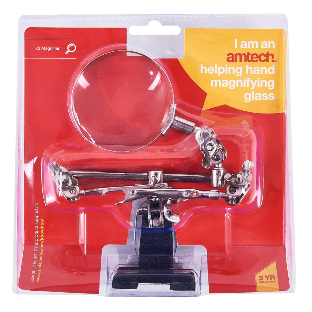 Amtech Helping Hand Magnifying Glass