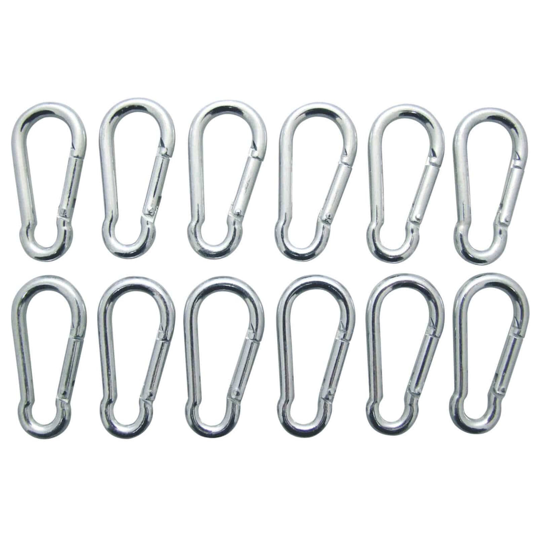 Amtech 12 Piece Snap Hook Set 5x50mm