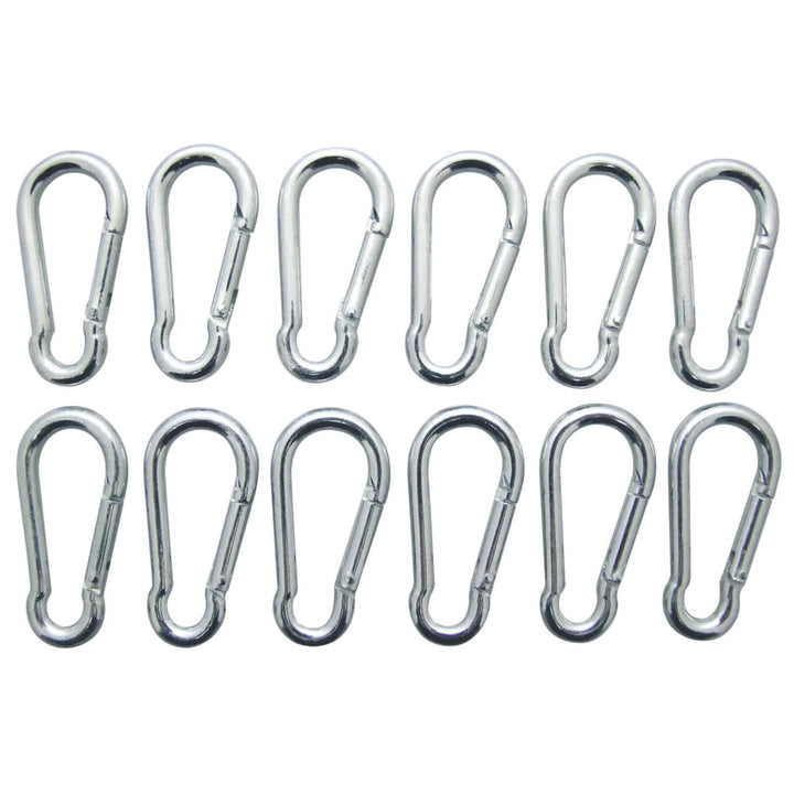 Amtech 12 Piece Snap Hook Set 5x50mm