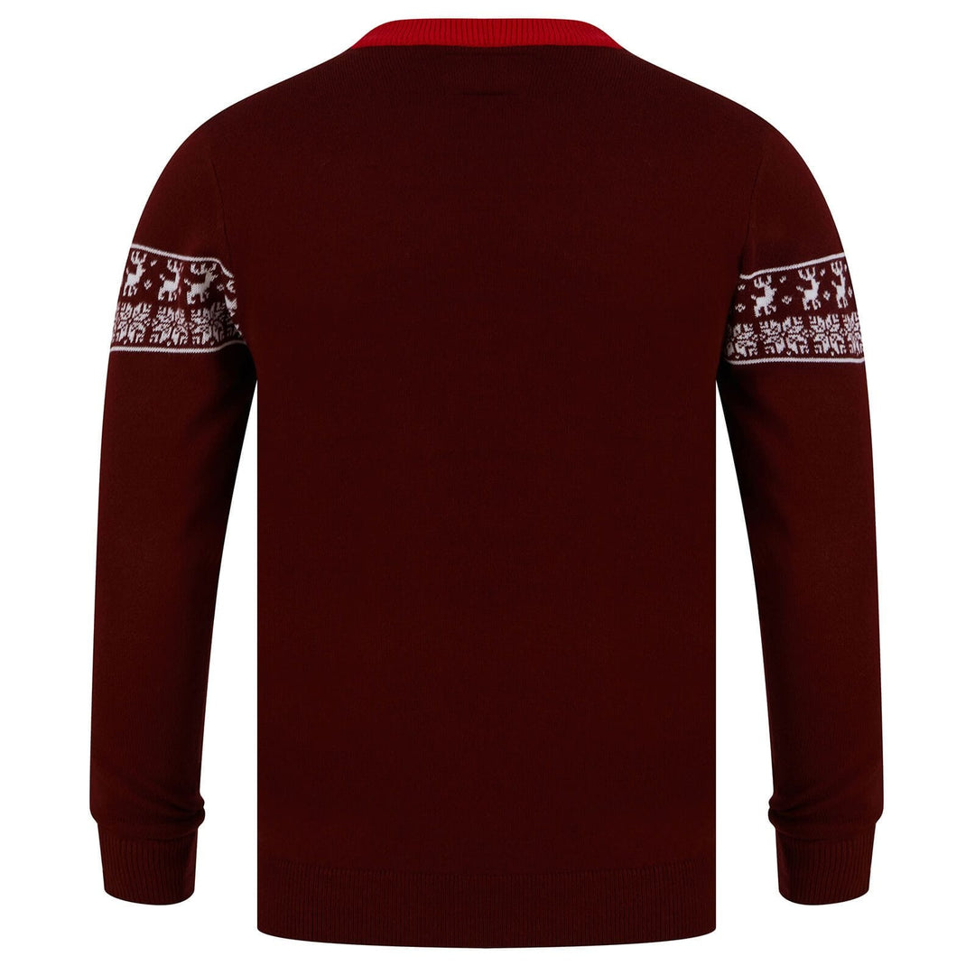 Mens Ho Ho Ho Santa Festive Christmas Jumper