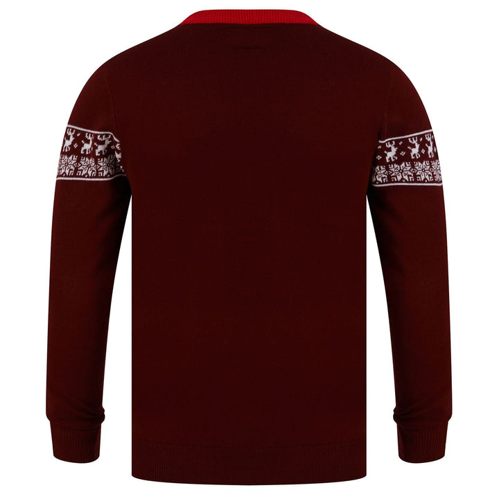 Mens Ho Ho Ho Santa Festive Christmas Jumper