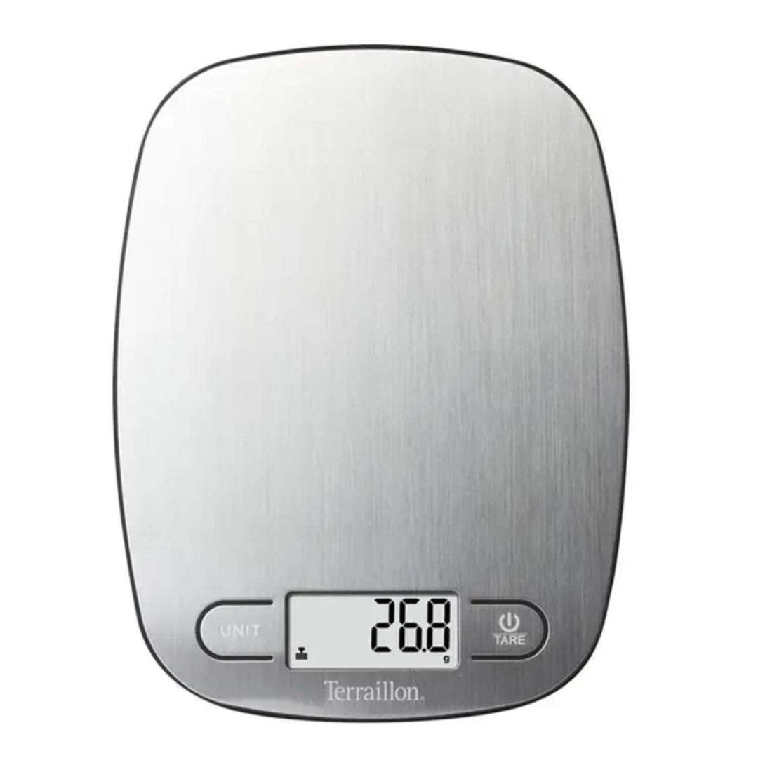 Terraillon Kitchen Scales Classic Steel Digital Ultra Slim 5kg