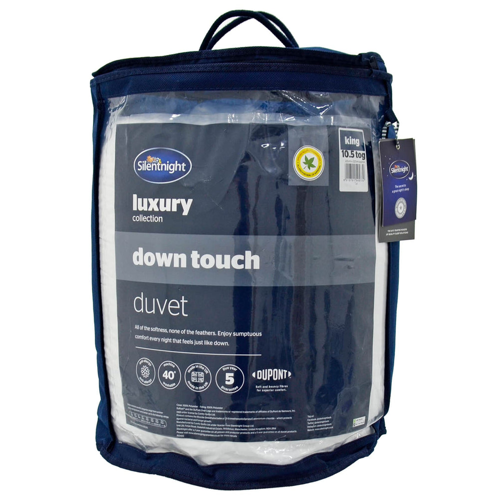 Silentnight Luxury Down Touch Duvet 10.5 Tog Quilt