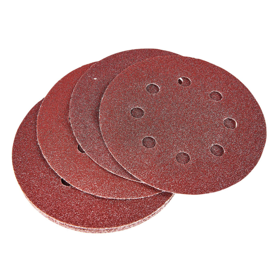 Amtech 115mm 10 Piece Circular Sanding Sheet Set