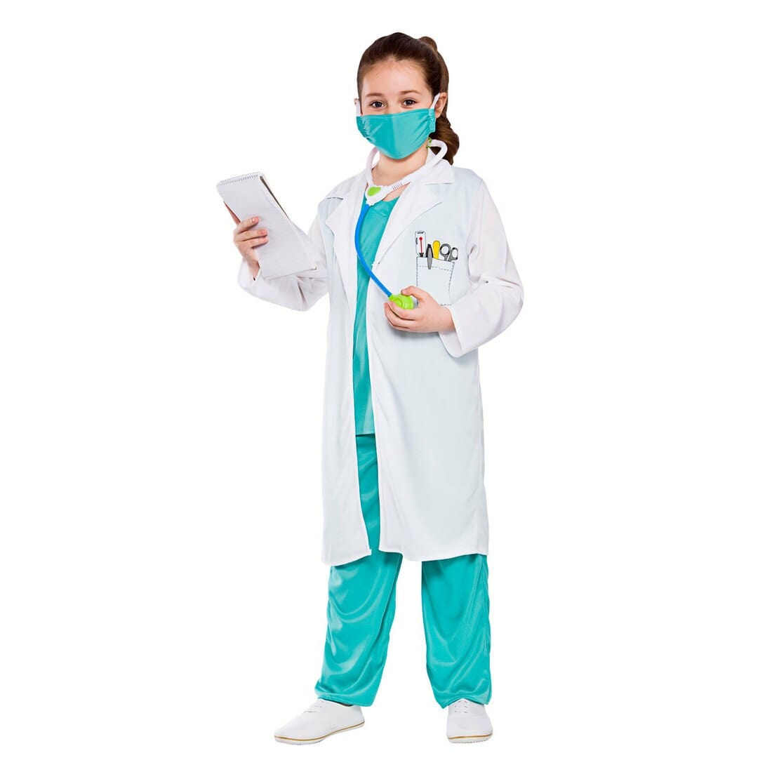 Child Hospital Doctors Costume for World Book Day Halloween Costume XS Stock