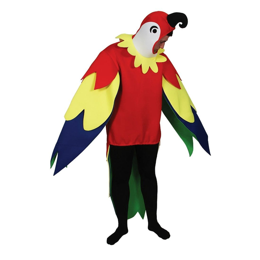 Adults Polly The Parrot Bird Fancy Dress Up Party Halloween Costume