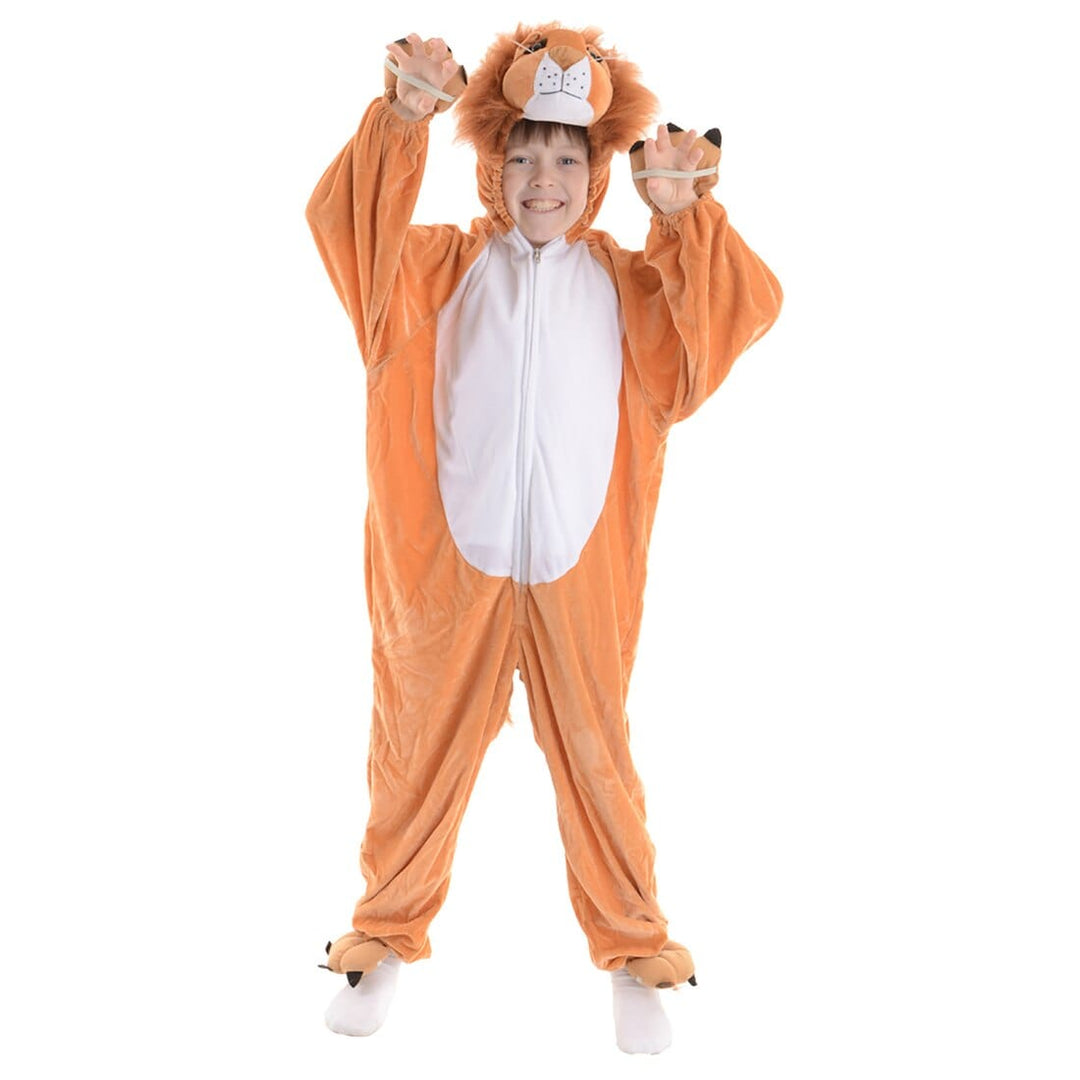 Boogie Woogie Lion Kids Animal Fancy Dress Costume Halloween XS Stock