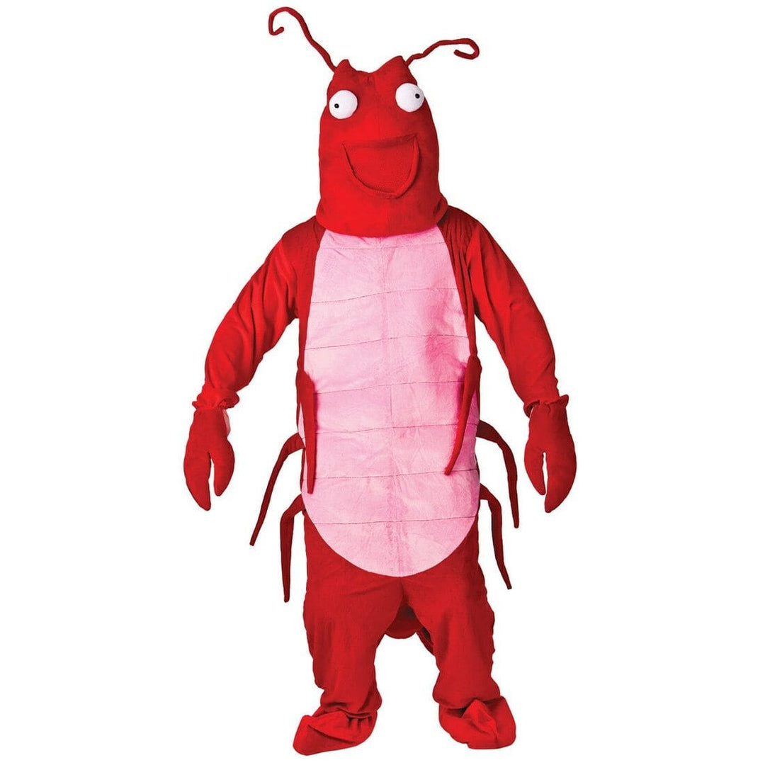 Adult Animal Larry The Lobster Fancy Dress Up Party Costume