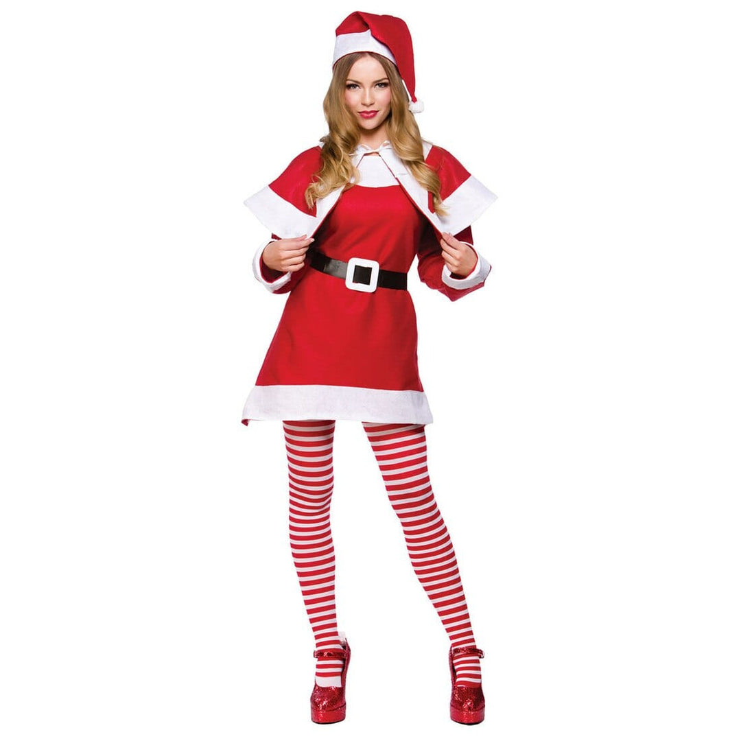 Womens Mrs Santa Claus Suit Christmas Festive Xmas Costume XS Stock