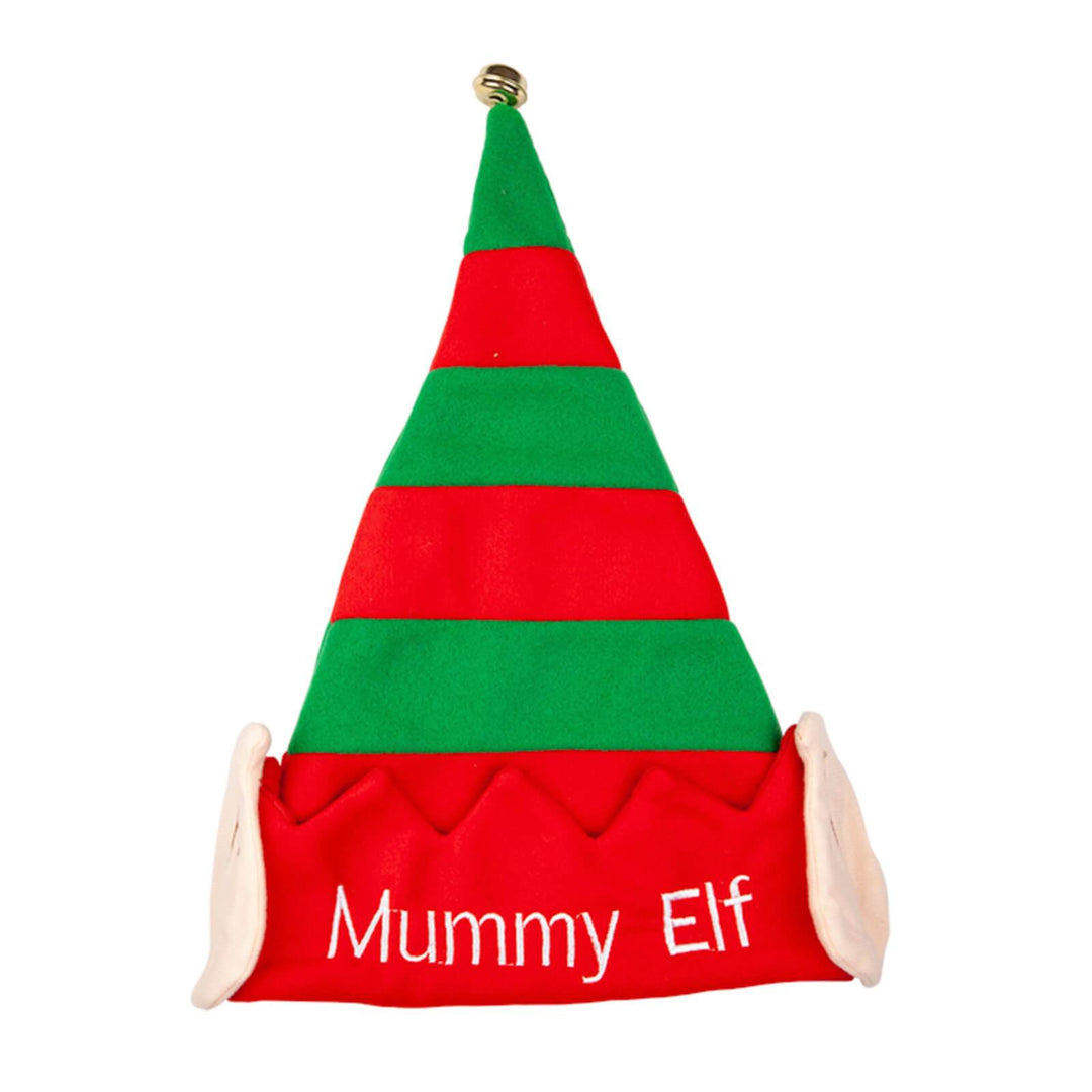 Adults Elf Hat Novelty Mummy Daddy Christmas Party Family Mummy