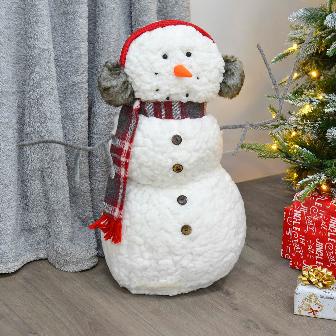 Novelty Snowman Standing Christmas Xmas Decoration 52cm