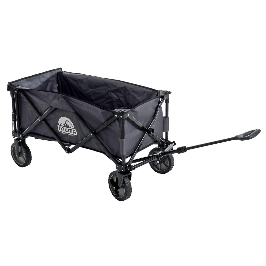 Azuma Folding Wagon Garden Trolley Cart Beach Camping Sports