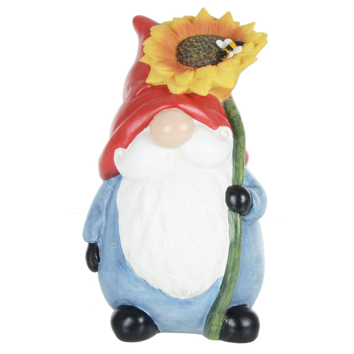 Garden Gnome Standing Ornament Resin Outdoor Decoration Red hat