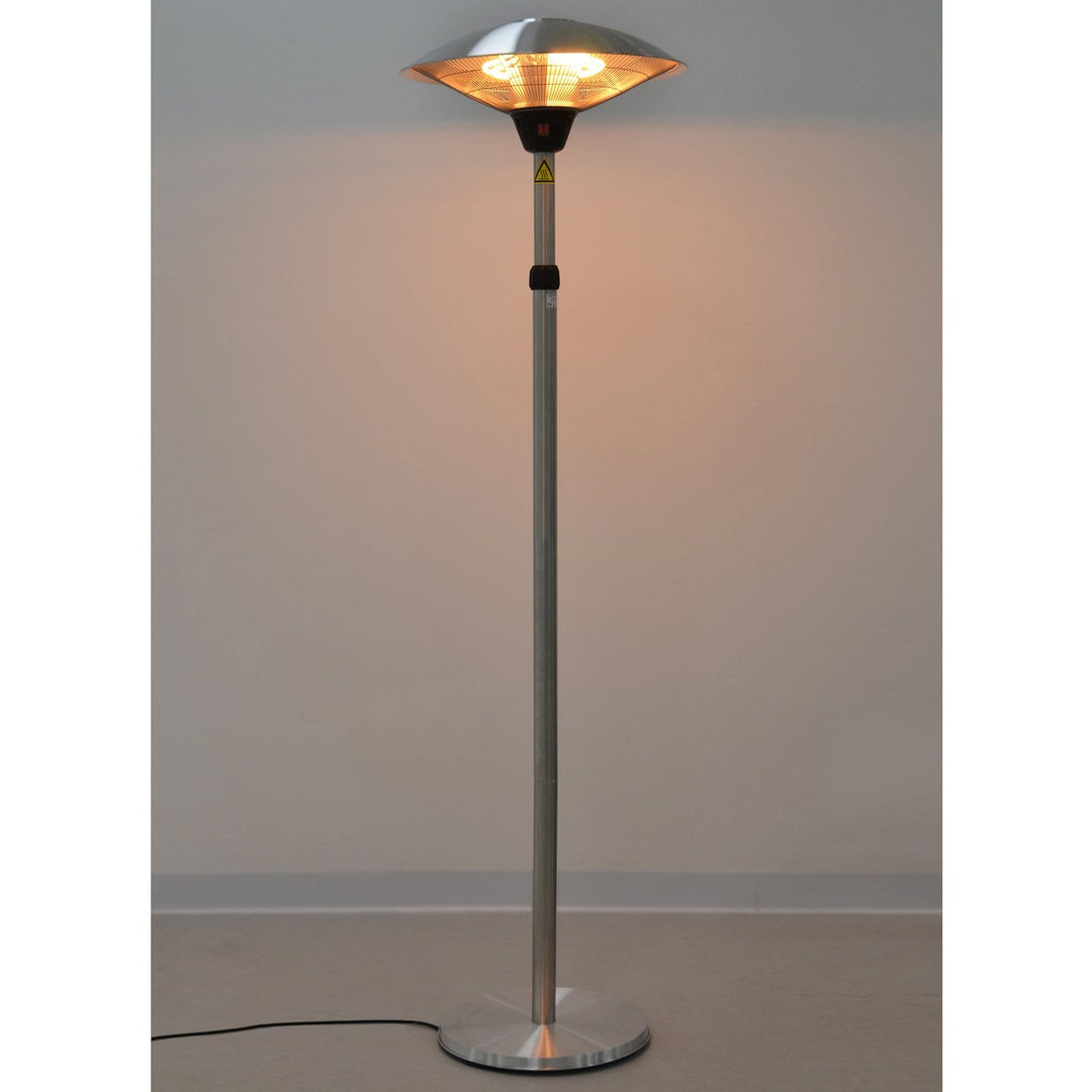 Azuma Large Patio Heater 3 Settings Adjustable Height 2100w