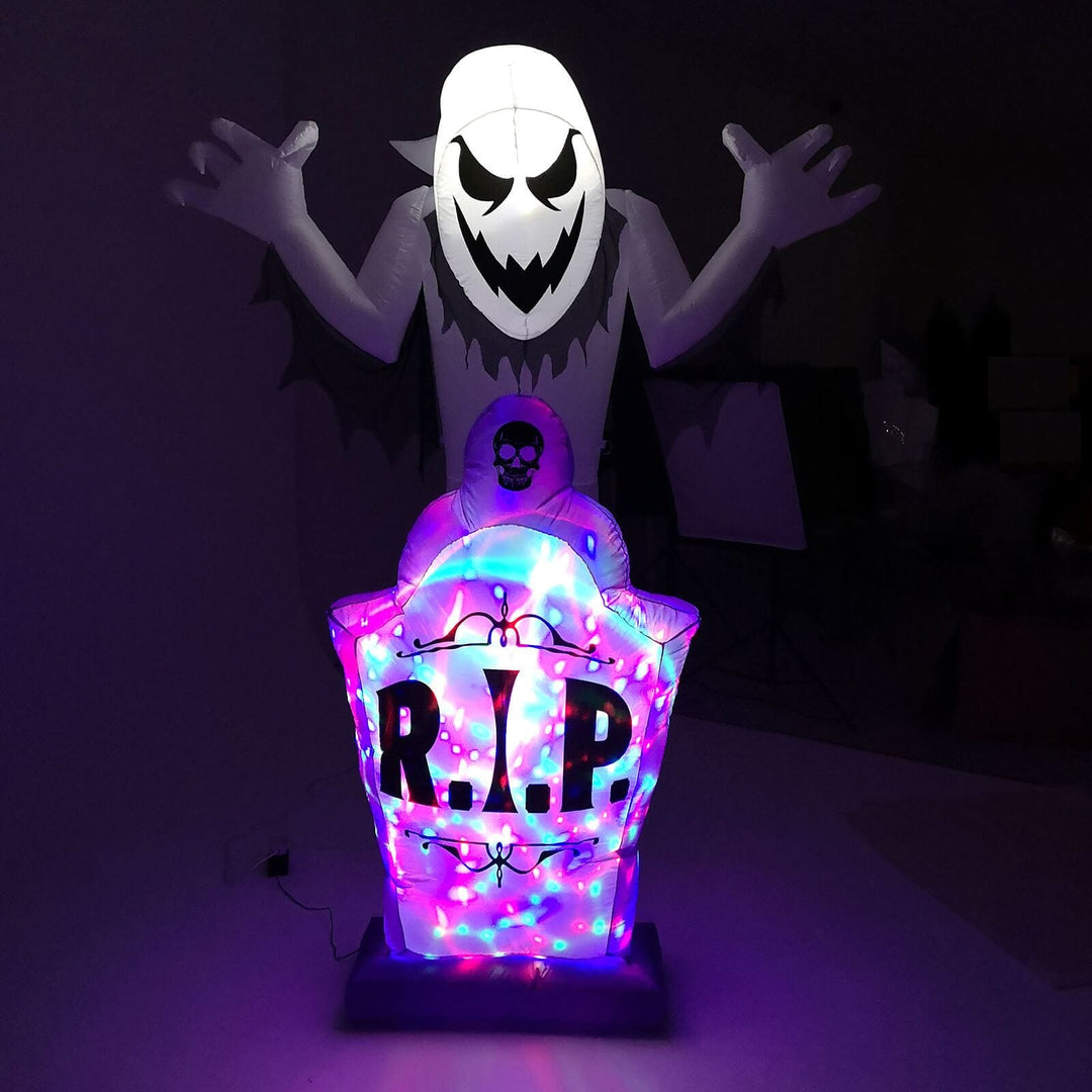 7ft Light Up Inflatable Ghost Halloween Party Decoration