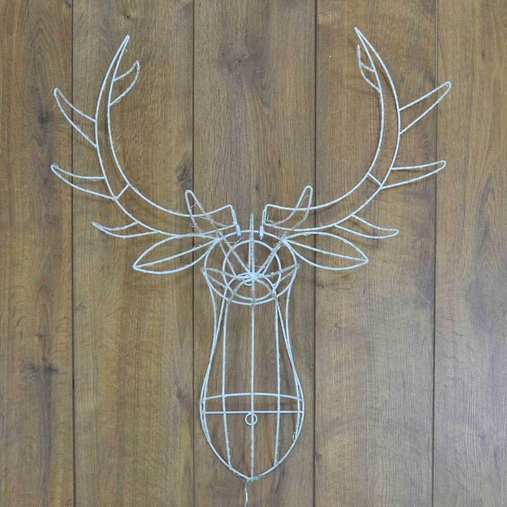 LED Reindeer Christmas Decoration 3D Wall Hanging 70cm