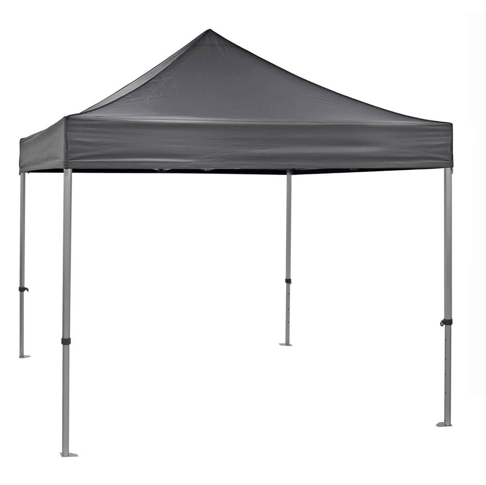 Azuma Ultimate Gazebo Pop Up Garden Marquee Sports Shelter Grey 3m