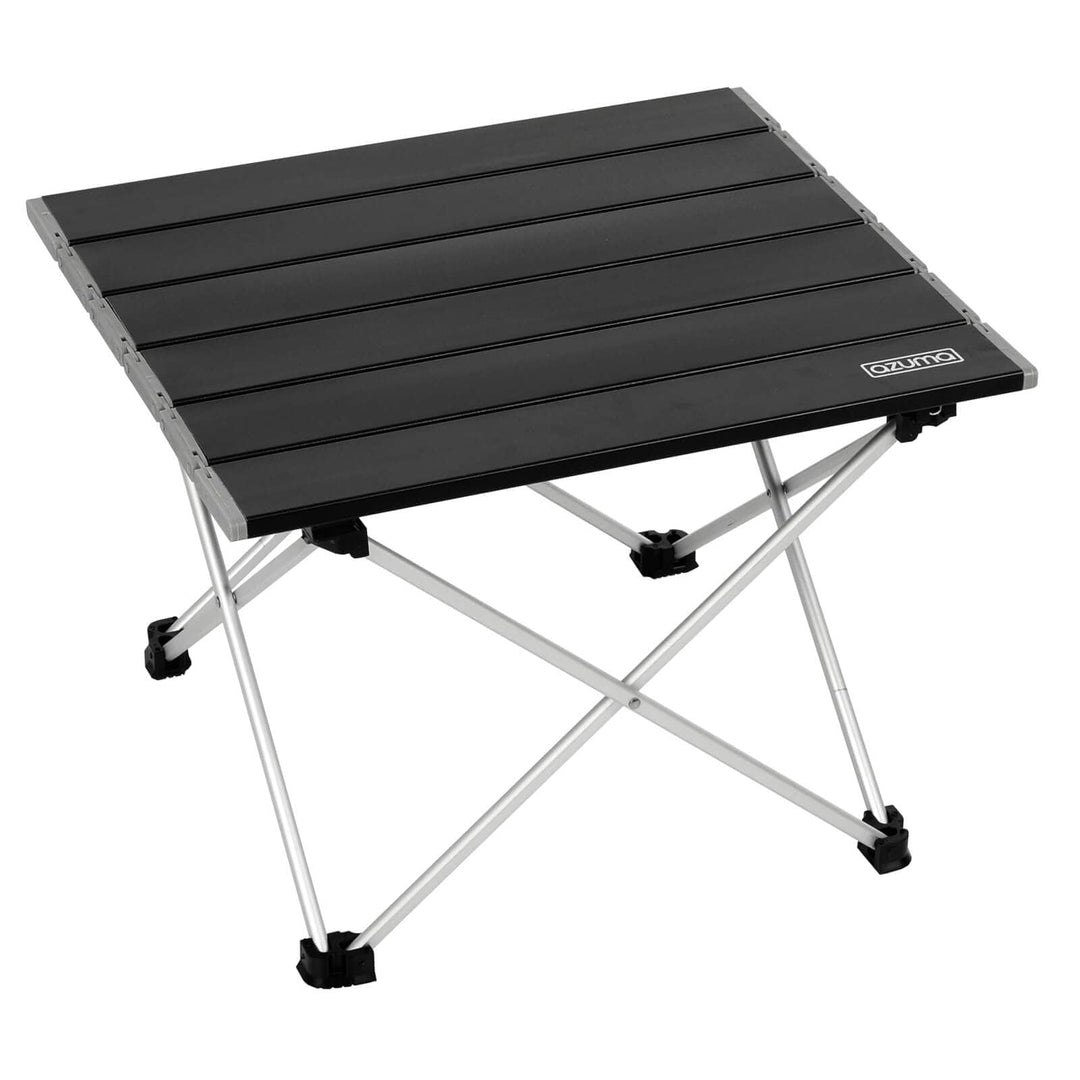 Azuma Mini Folding Table Black Lightweight Camping Picnic