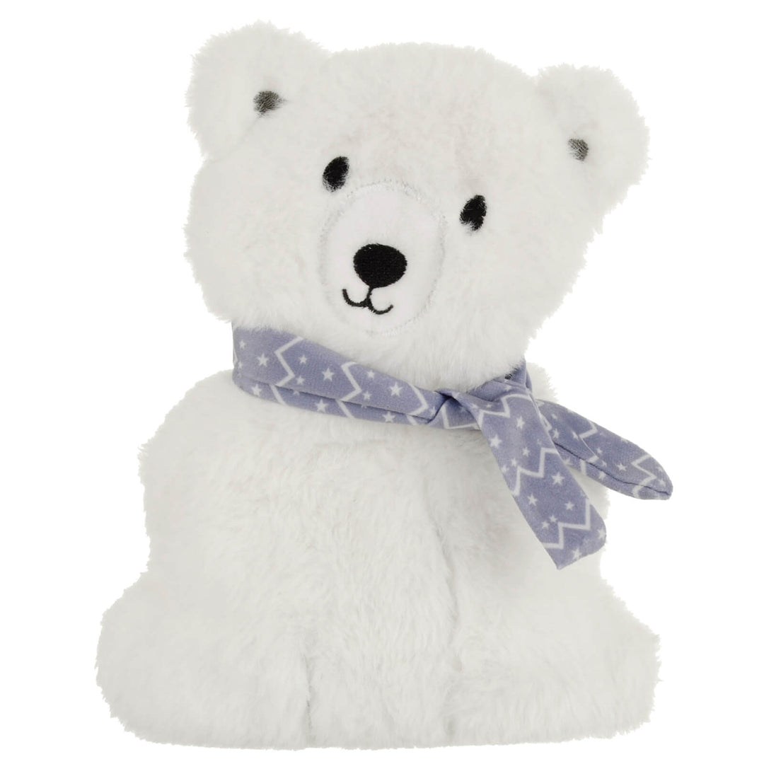 Polar Bear Heat Pack Microwave Bedtime Fleece Cover 25cm