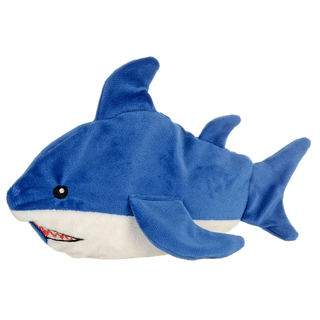 Shark Heat Pack Microwave Bedtime Blue Fleece Cover 26cm