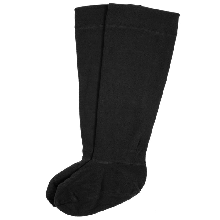 Adults Fleece Welly Liner Socks Wellies Wellington Boots Black / UK 11-12